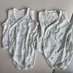 ベビー肌着 ノースリーブ 2枚セット