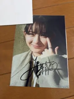 畑芽育1st 写真集『残照』特典 サイン入り写真のみ