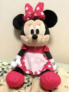 ミニーマウス 赤いほっぺ スーパーラージぬいぐるみ ミニーぬいぐるみ