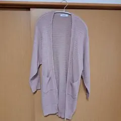 dazzlin 五分袖 ニットカーディガン ピンクのサムネイル