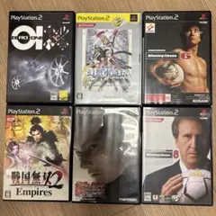 PS2ソフト6本バラ売り