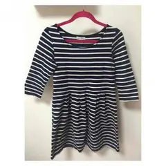 値下げ中♡ボーダーワンピース earth