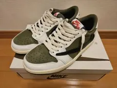 travis scott NIKE Air Jordan 1 olive