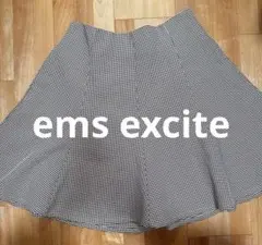 【ems】チェック柄 フレアスカートのサムネイル