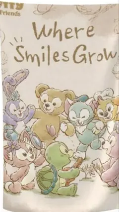 Where Smiles Grow タオル 80cm x 130㎝