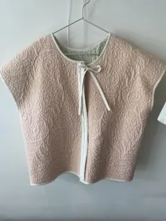 キルティングベスト　ハンドメイド　大人用　④のサムネイル