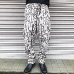 希少 美品 80s 米軍 サンプリング トライバルカモ カーゴパンツ S-R 貴重 80s 米軍 実物 サンプリング トライバルカモ カーゴパンツ