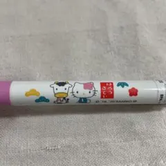 ハローキティ 黒 ボールペン 4本セット