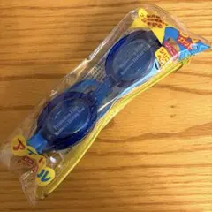 【新品未使用】スイミングゴーグル　青