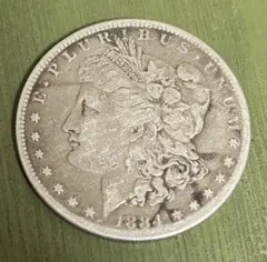 アメリカ 1ドル銀貨 モルガンダラー 1889年 - メルカリ