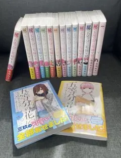 五等分の花嫁　中野一花　中野三玖　キャラクターブック　コミック　漫画