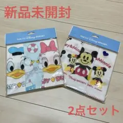 即購入◎ディズニーリゾートガーゼハンカチ2セット ミッキーミニードナルドデイジー