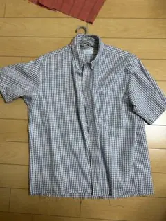 CLOSHI チェック柄 半袖シャツ Lサイズ
