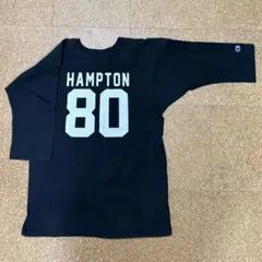 Champion チャンピオン T1011 Tシャツ 7分袖 ブラック Mのサムネイル