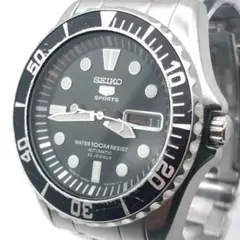 セイコー SEIKO 5 Sports 7S36‑03C0 ダイバーズ　自動巻 Seiko 5 Sports Men's Black Watch - 7S36-03C0 for sale online