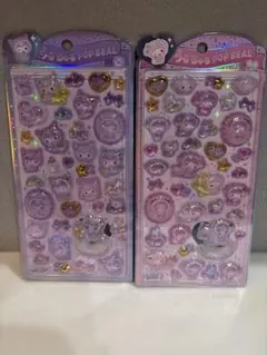 あ*ん様 【国内正規品】うるちゅるシール サンリオベビー　クロミ　マイメロセット