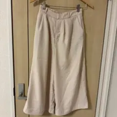 INGNI ワイドパンツ 7部丈ピンクベージュ Mサイズ