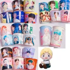 BTS TinyTAN 寝そべり 缶バッジ 全7種 コンプリートセット - メルカリ