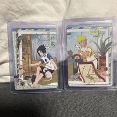 NARUTO ナルト KAYOU カード サスケ ナルト 2枚セット - メルカリ