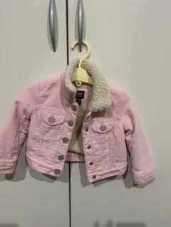 babyGAP ピンクあったかデニムジャケット 18-24M 90センチ