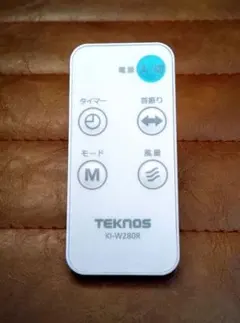 TEKNOS KI-W280R 壁掛け扇風機リモコンのサムネイル