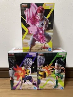 HUNTER × HUNTER フィギュア G.I.編 ゴン　キルア　ヒソカ