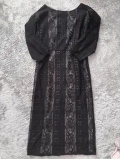 マーキュリーデュオ　ブラックレースワンピース