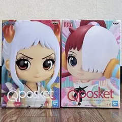 【未開封】ワンピース Qposket ヤマト&UTA フィギュア2体セット