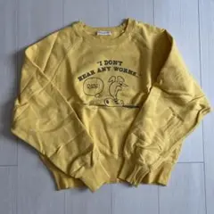 スヌーピー　フリークスストア　スウェット　黄色