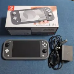 Nintendo Switch Lite グレー 本体 ACアダプター付き