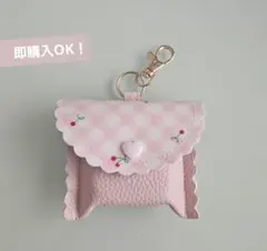 ♪即購入OK！GPSケース モコモコくまちゃん /合皮ピンクベージュ