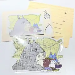 ジブリ トトロ レターパズル セット 開封済み シール欠品