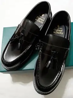 London Shoe Make WEB限定 レザー タッセルローファー