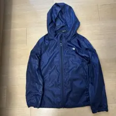 【美品】COMME CA ISM ネイビー ウインドブレーカー　150cm