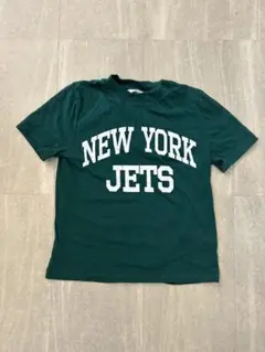 H&M 半袖Tシャツ 緑 NEWYORKJETS