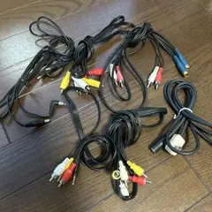 RCAおよび3.5mmオーディオケーブルセット