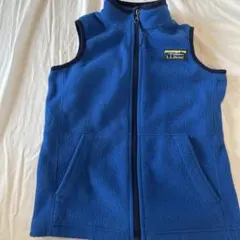 L.L.Bean フリースジップアップベスト 6X/7サイズ