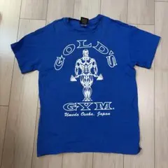 Gold's Gym 梅田店 Tシャツ ブルー Mサイズのサムネイル