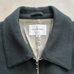 STILL BY HAND ダブルジップ ウールブルゾンのサムネイル