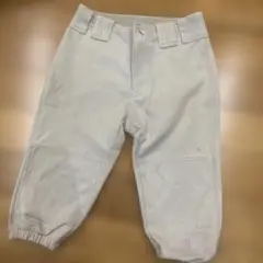 野球　ホワイト キルティング 練習着 110