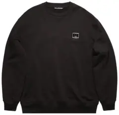 Acne Studios ロゴスウェット ブラック XS - メルカリ