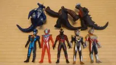 ウルトラマン ・怪獣フィギュア 7体セット