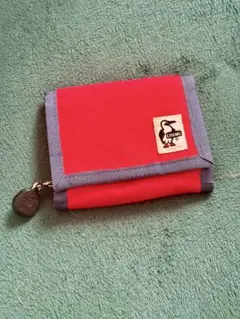 CHUMS チャムス 二つ折り財布 外レッド×ブルー 内グレーのサムネイル