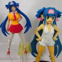 クラン・クラン (水着・私服) 2体 マクロスF DX＆キャラコレ まとめ売りのサムネイル
