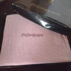 箱入り！Yves Saint Laurent ＊モッサーシーツ シングル ピンク