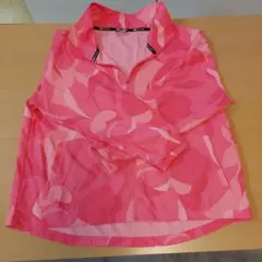 PUMA ピンク フルジップ ウィンドブレーカー L