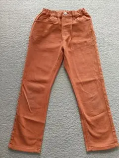BREEZE キッズ ロングパンツ オレンジ 130