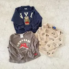 トレーナー　ロンT 長袖　まとめ売り　３点セット