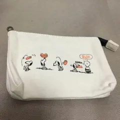 スヌーピー　ミニポーチ　小銭　小物入れ　仕切りあり
