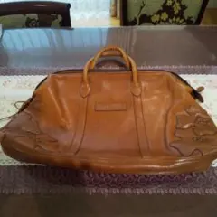 イビザ　ブラウンレザー トートバッグ